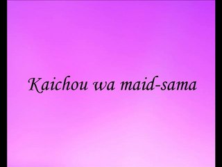 Kaichou wa maid sama amv