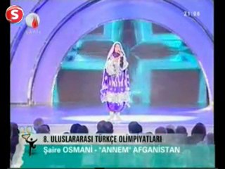 Afganistan Annem kapanış 8.Türkçe Olimpiyatı