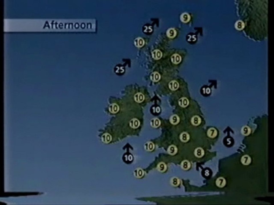 BBC1 Closedown, Sunday 1st January 1989