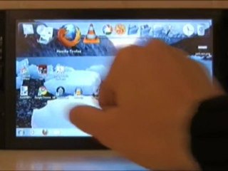 Archos 9 : navigation internet