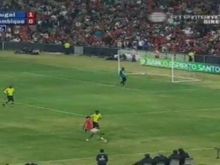 CRISTIANO RONALDO VS MOZAMBIQUE 09-06-2010