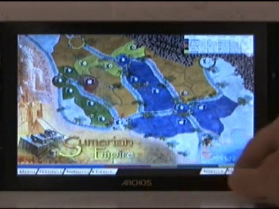 Archos 9 : jeux
