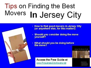 Jersey City Movers: Find The Best Moving Company in New Jer