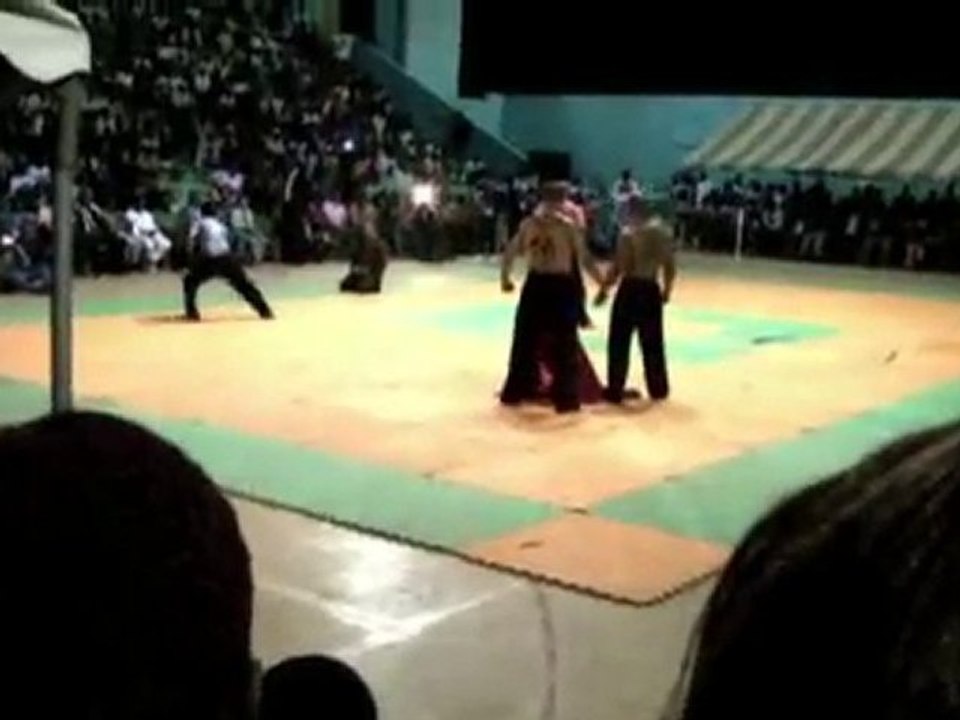 Libreville nuit arts martiaux 2010 Compagnie Du Vent 1