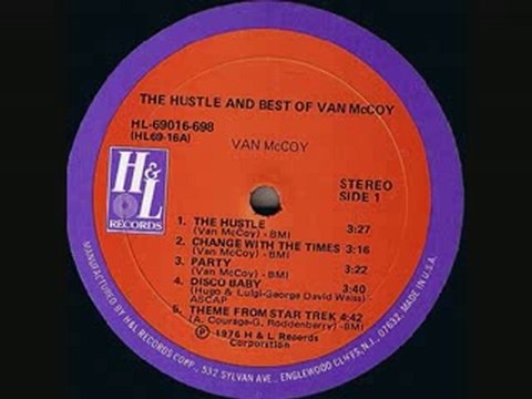 70's soul/funk disco music - Van McCoy - Party 1976