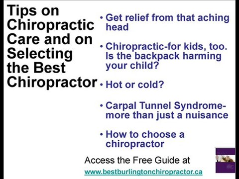 Burlington Chiropractor |Chiropractor & Chiropractors Burli