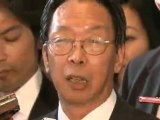 民主党　荒井・大臣「問題ない」反論ノーカット（20100609）　菅直人・新内閣