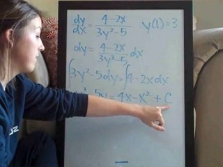 How to- Differential Equations Example 3