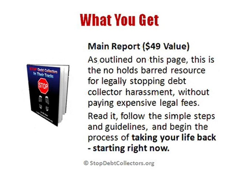 Stop Debt Collectors | Stop Bill Collectors