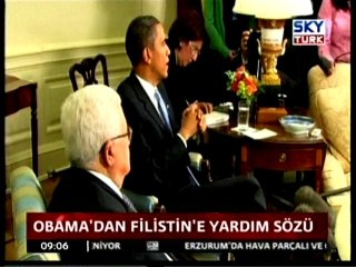 Obama'dan Filistin'e Yardım Sözü