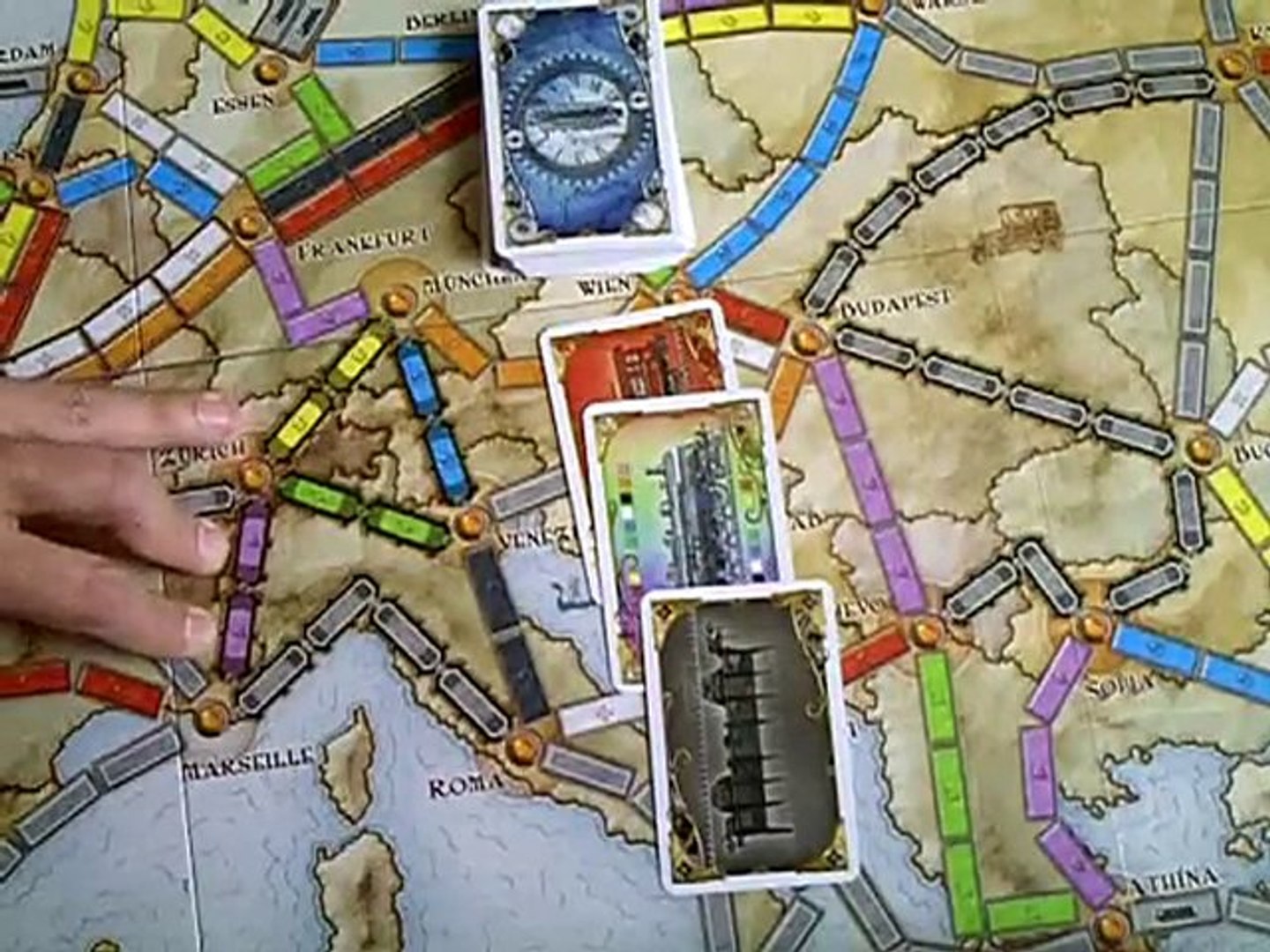 Les Aventuriers Du Rail Europe Les Differences Avec La Version Usa Video Dailymotion