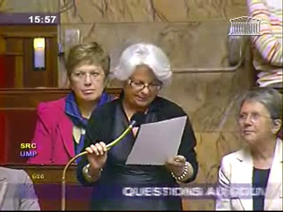 Gisèle Biémouret: question au Gouvernement (4).