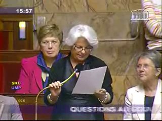 Gisèle Biémouret: question au Gouvernement (4).