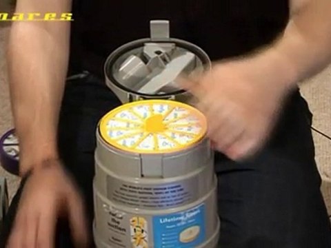 Replacing the filters on a Dyson DC04 upright cleaner
