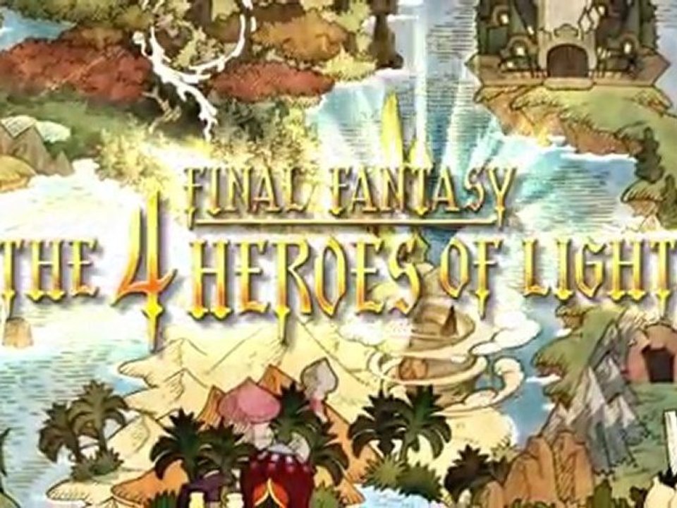 Final Fantasy- The 4 Heroes of Light Trailer - DS