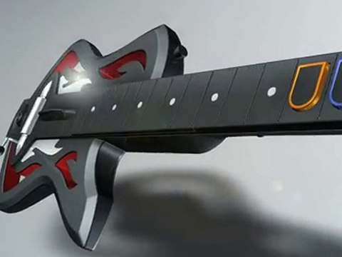 Guitar Hero Warriors of Rock : Hardware Video
