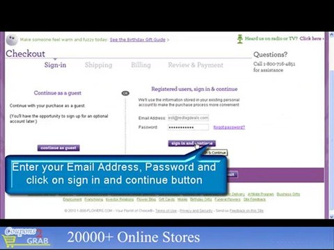 1-800-Flowers Coupons -Coupons2grab