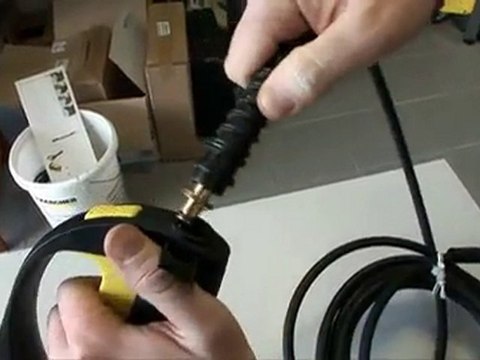 Replacing the Hose and Handgun on a Karcher Pressure Washer