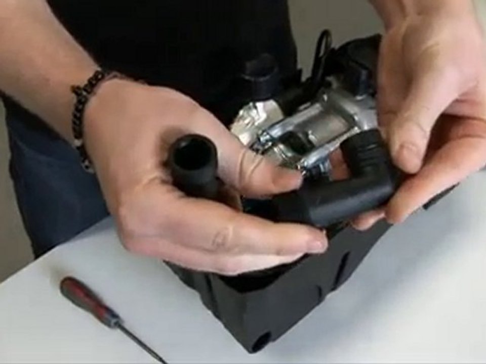 Replacing the Inlet and Outlet Connections on a Karcher
