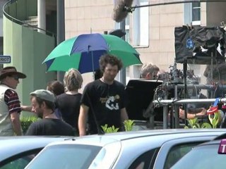 Régis Wargnier en tournage à Meaux
