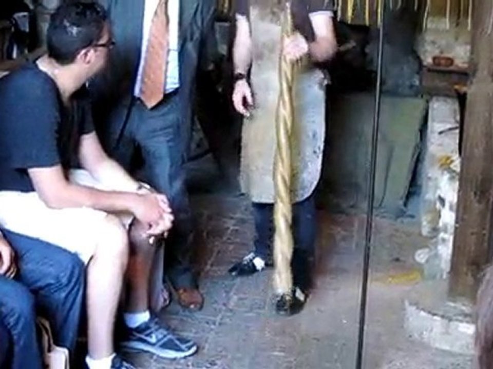 Traditional Candle making in the dark ages