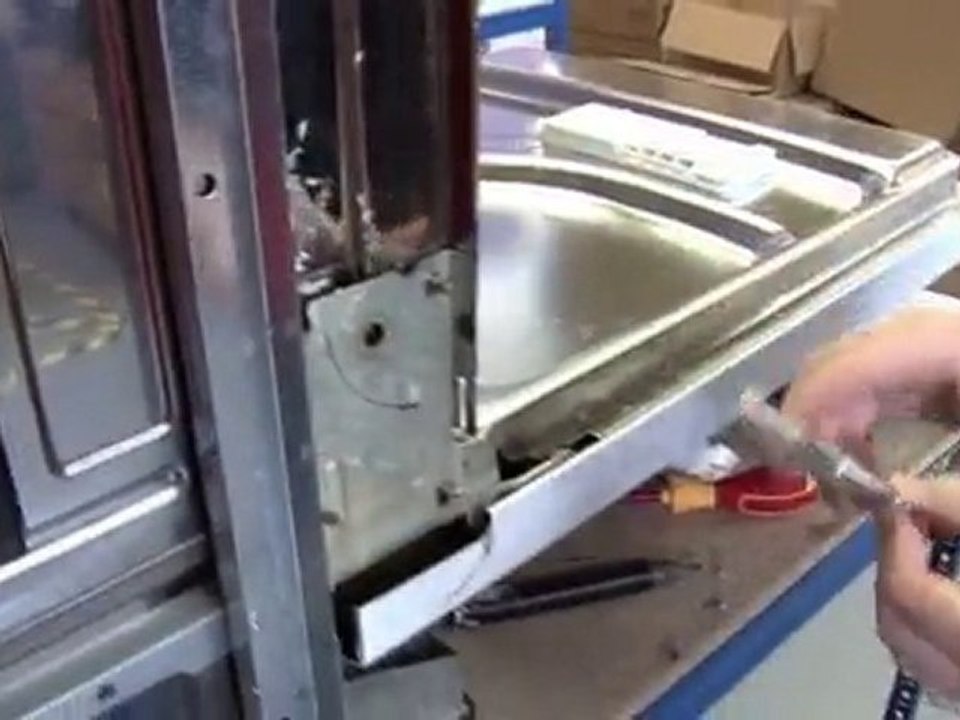 How to replace a broken dishwasher door hinge - Hotpoint - video ...