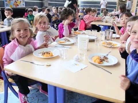 Repas bio dans les écoles de la Garenne-Colombes