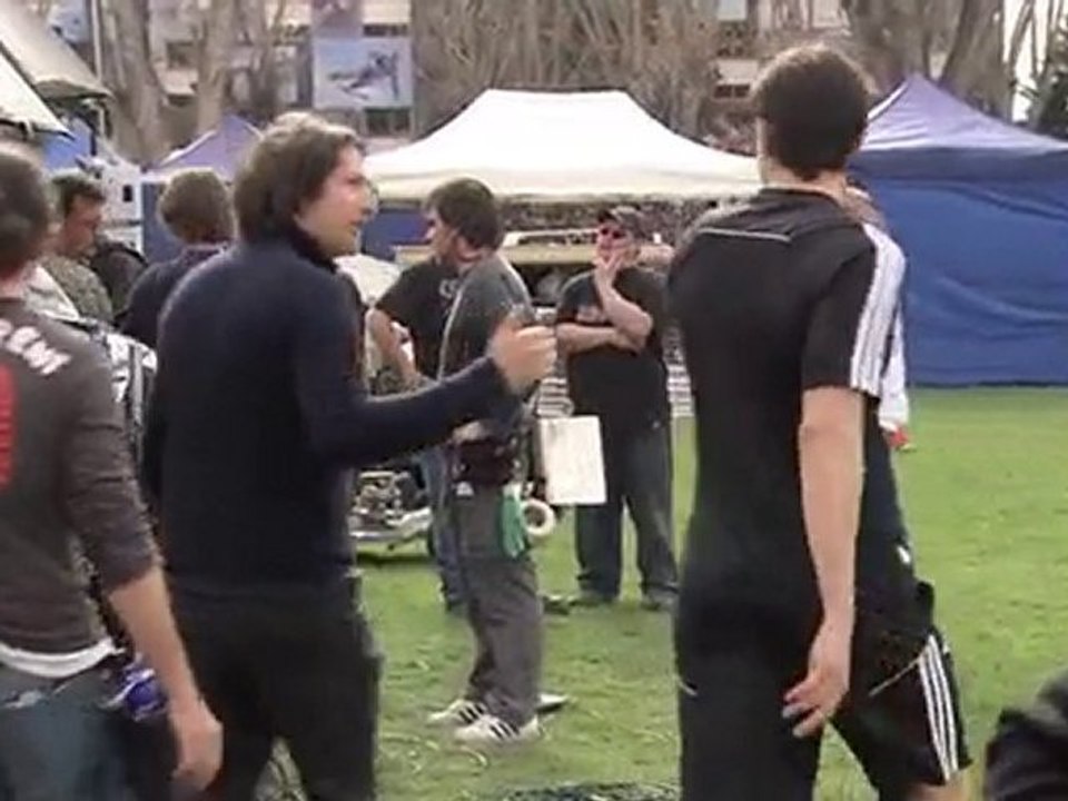 Behind the scenes of the new Sony 3D advert featuring Kaka