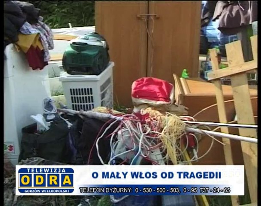 O mały włos od tragedii