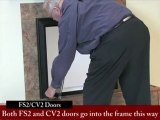 Installing Masonry Fireplace Glass Doors