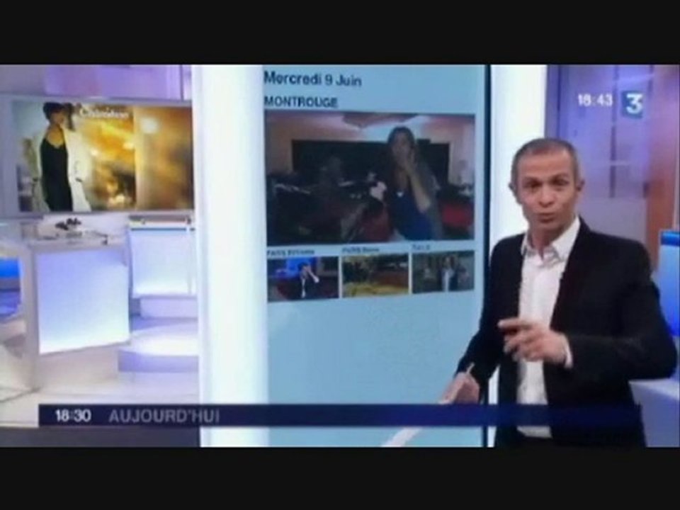 Chimène Badi en répétitions au CFPM PARIS
