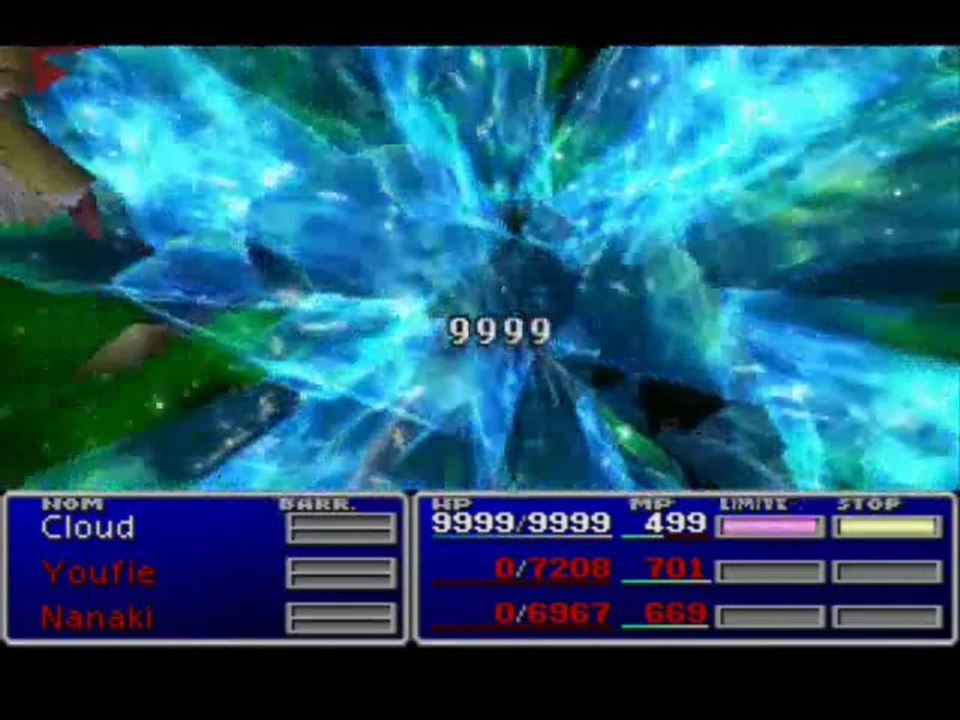 Final fantasy 7 solo character ARME EMERAUDE (68)