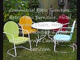Commercial Patio Furniture, Retro Patio Furniture, Metal Gar