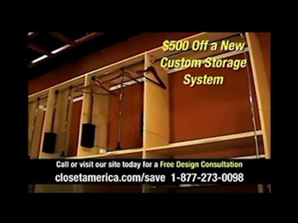 Closet America How To Organize A Small Closet