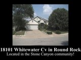 Round Rock Owner Finance 18101 Whitewater Austin