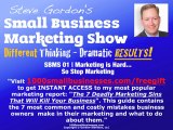 SBMS 01 | Small Business Marketing is Hard-So Stop