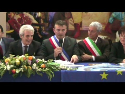 Serment de Jumelage Furci Siculo Octeville sur Mer à Furci