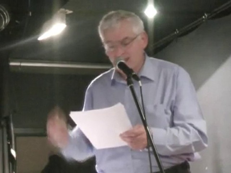 Meeting international : Joe Higgins, député européen