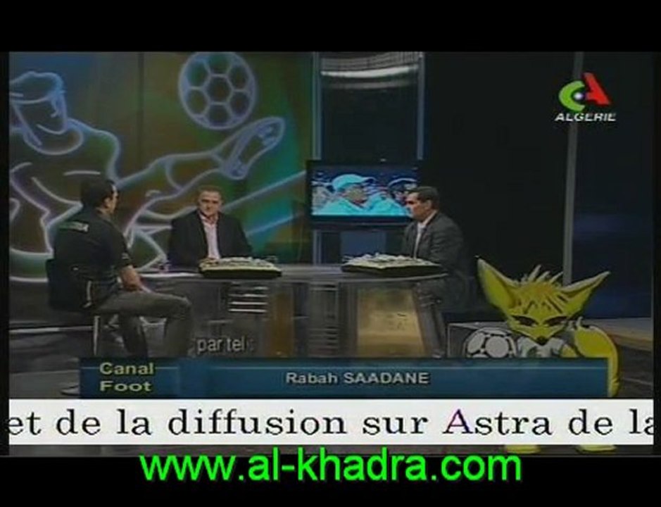 Algerie (Interview de canal algerie avec saadane (10-06 22h4