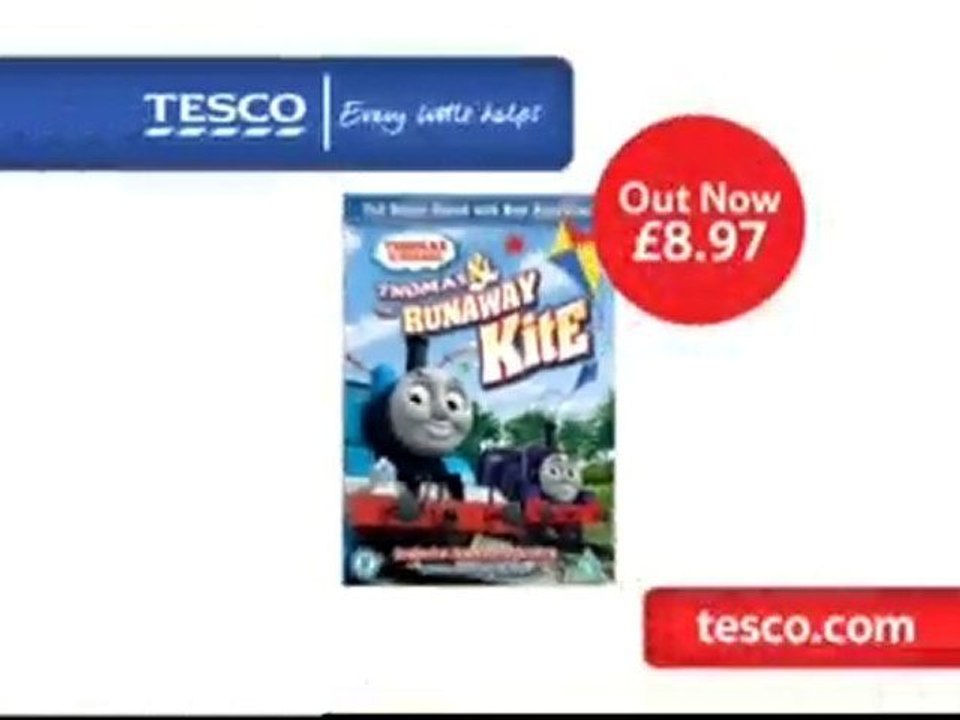 Thomas and the Runaway Kite DVD Advert