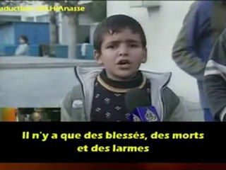 PALESTINE anti SIONISTE - Un HOMME de 5ans !!