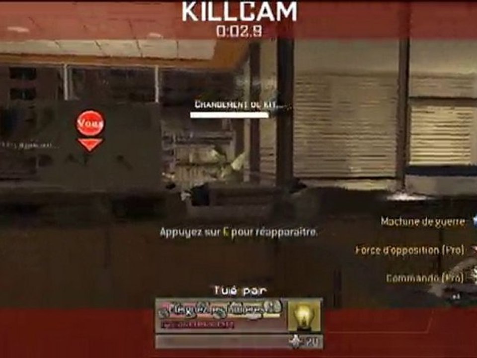 Petite vidéo d'un cheater sur Cod MW2