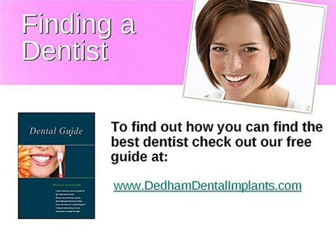 Dedham Dental Implants - Implant Dentist in Dedham
