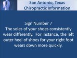 San Antonio Chiropractic: 10 signs to see a chiropractor.