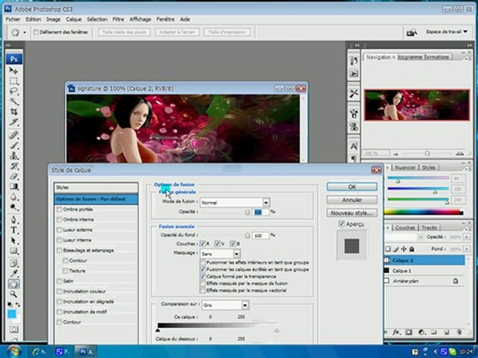 tuto signature photoshop
