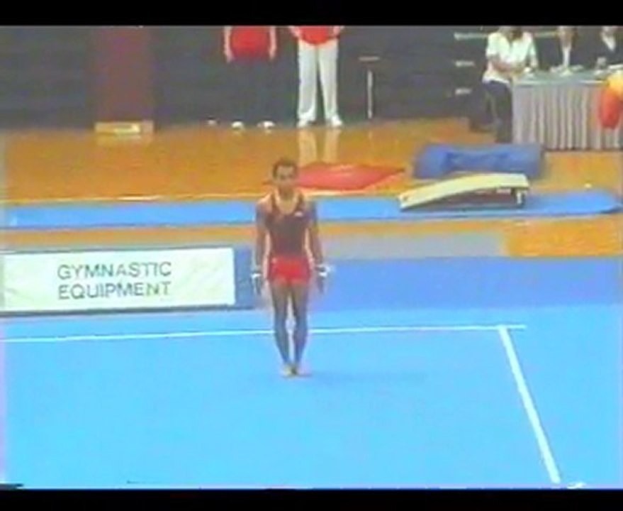 Gymnastics - 2003 Canberra Cup - Mathias Fahrig - Floor
