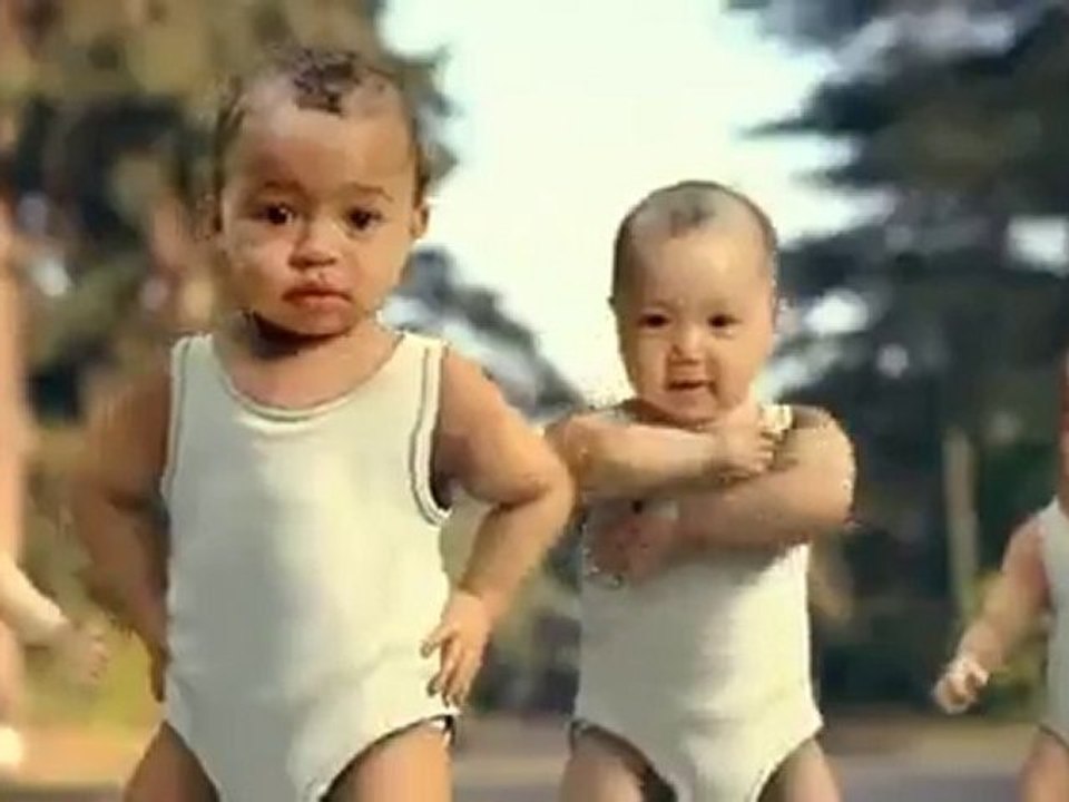 pub Evian Babies Roller 2009