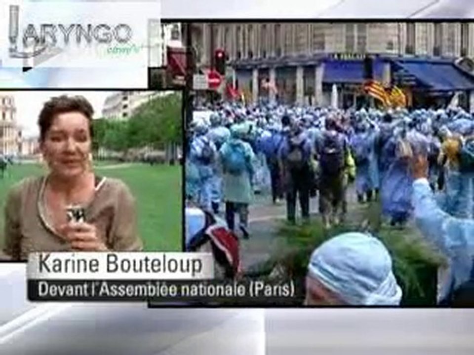 Journal iTélé du 8 juin sur les IADE