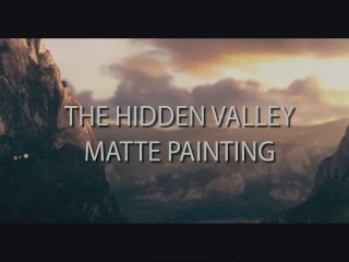 Hidden Valley - Matte Painting