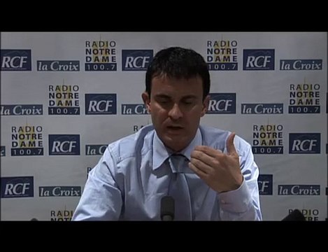 Manuel Valls - Face aux Chrétiens - 10/06/2010